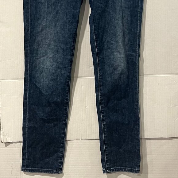 AG Adriano Goldschmied The Stevie Slim Straight Ankle Medium Wash Mid-Rise Jeans - Picture 4 of 5